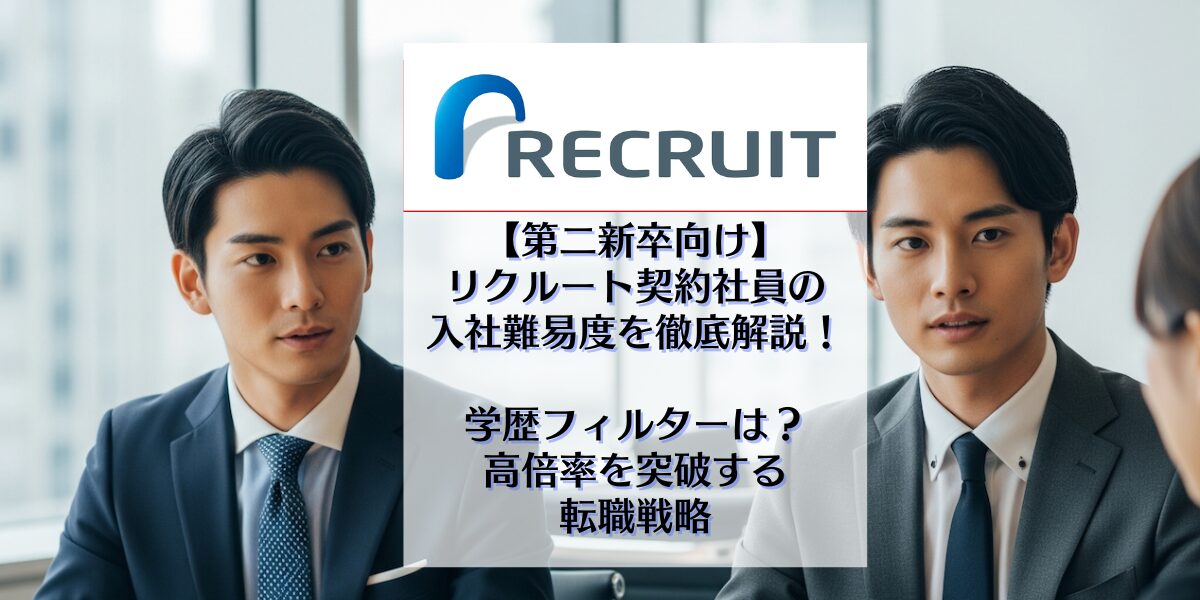 リクルート　入社難易度